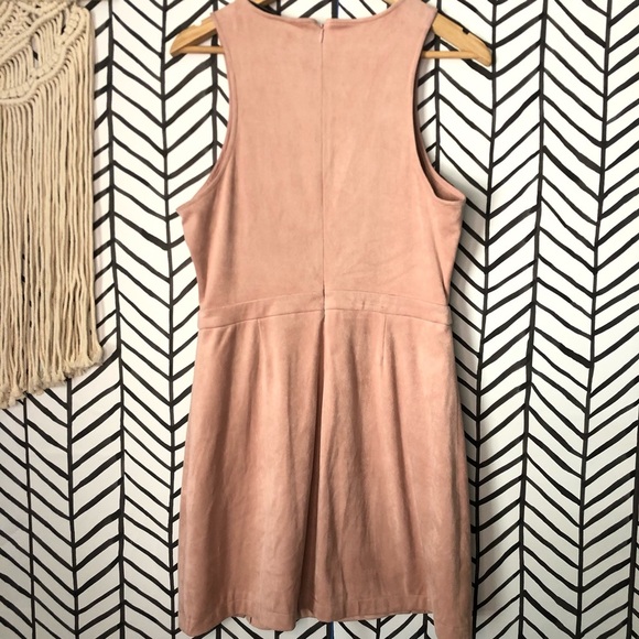 CUPCAKES & CASHMERE Faux Suede Mini  Dress - Picture 7 of 9